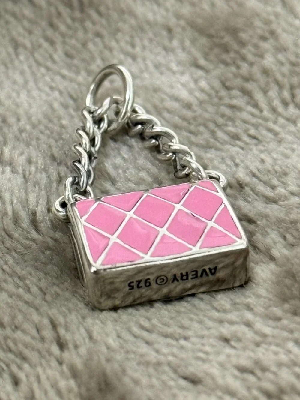 Enamel Fashion Purse Charm
